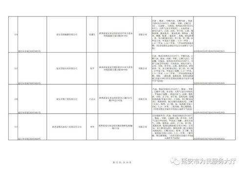 延安市行政審批服務局關于取得安全生產、危險化學品、煙花爆竹經營許可證企業的公示